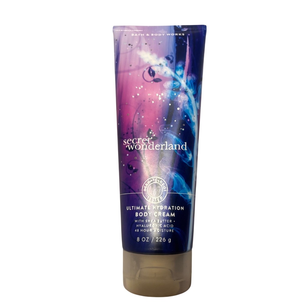 Bath & Body Works Secret Wonderland Ultimate Hydration Body Cream 8 oz New